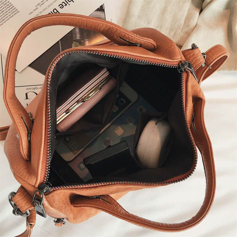 High-Quality Big Casual Tote Female Shoulder Bag Soft Bolsas - ROYAL EQUIPS