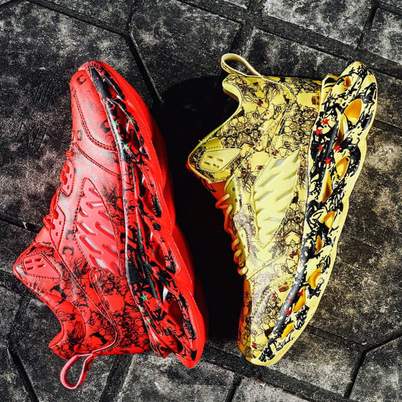 Trendy Camouflage Sports And Leisure Blade shaped Sneakers - ROYAL EQUIPS