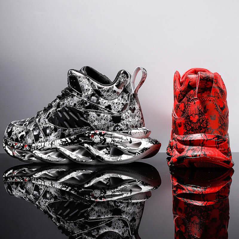 Trendy Camouflage Sports And Leisure Blade shaped Sneakers - ROYAL EQUIPS