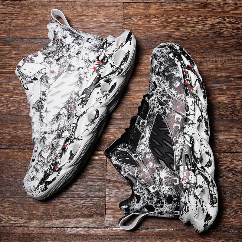 Trendy Camouflage Sports And Leisure Blade shaped Sneakers - ROYAL EQUIPS