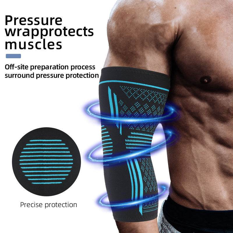 Four-Way Elastic Sports Elbow Protection – Breathable & Supportive - ROYAL EQUIPS