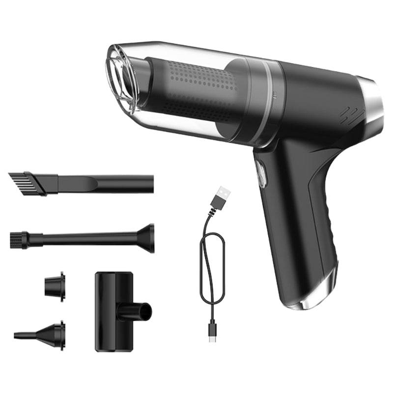 Wireless car vacuum cleaner small handheld blowing and suction dual-use with super large suction power for locomotives - ROYAL EQUIPS