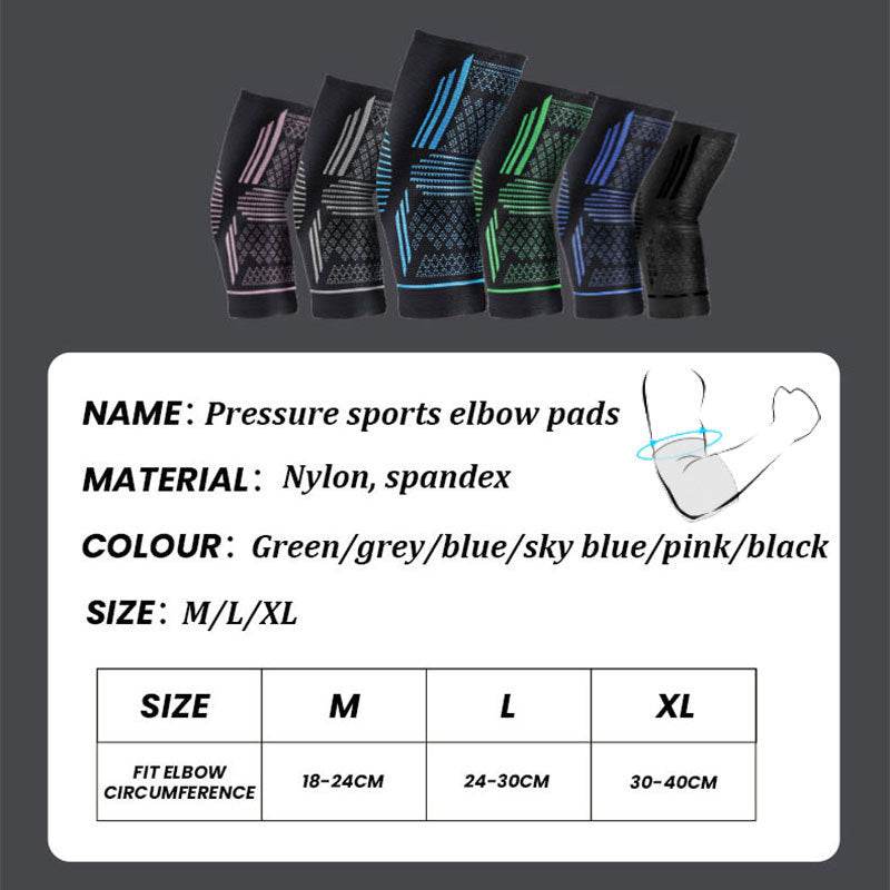 Four-Way Elastic Sports Elbow Protection – Breathable & Supportive - ROYAL EQUIPS
