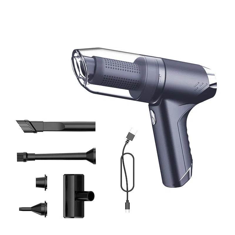 Wireless car vacuum cleaner small handheld blowing and suction dual-use with super large suction power for locomotives - ROYAL EQUIPS
