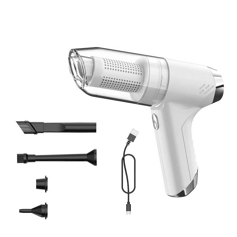 Wireless car vacuum cleaner small handheld blowing and suction dual-use with super large suction power for locomotives - ROYAL EQUIPS