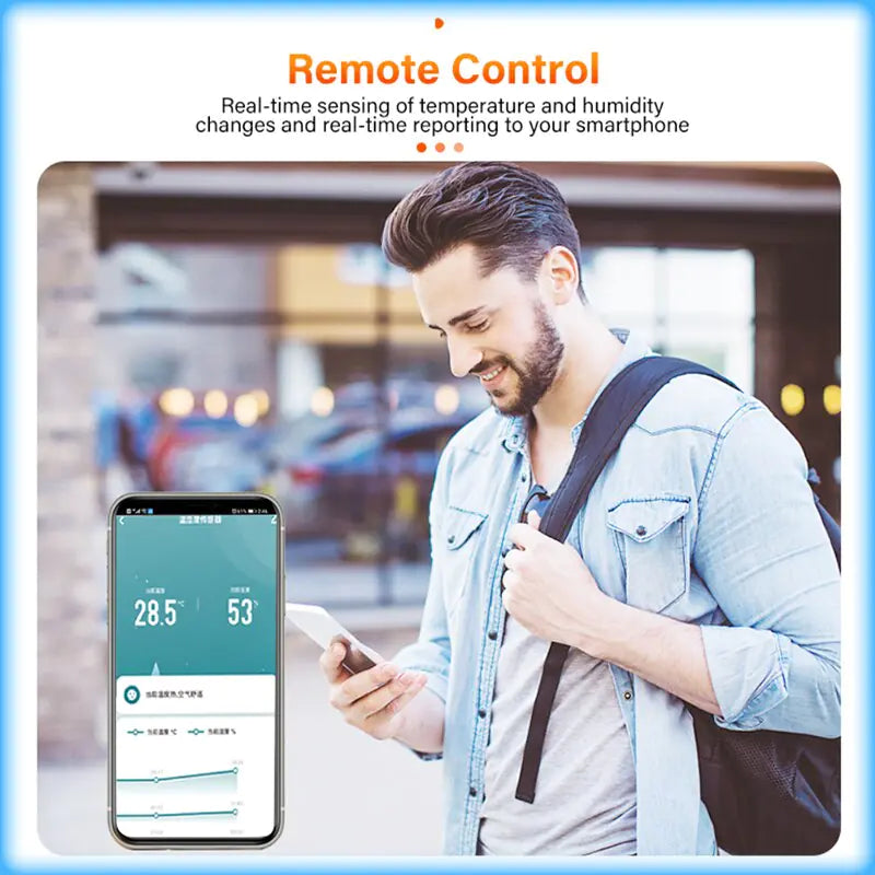 Smart Climate Sensor: WiFi Thermometer & Humidity Monitor