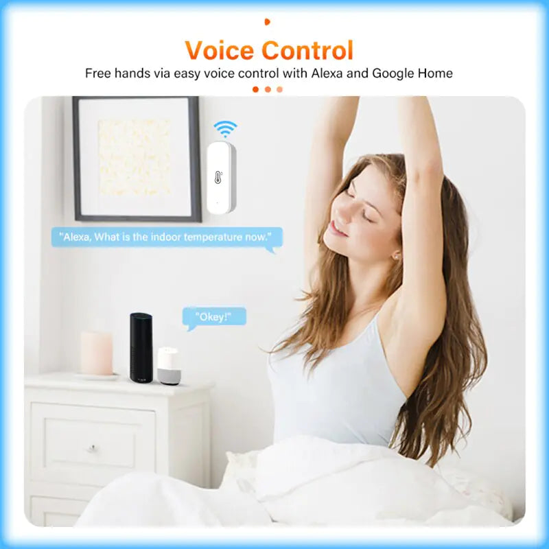 Smart Climate Sensor: WiFi Thermometer & Humidity Monitor