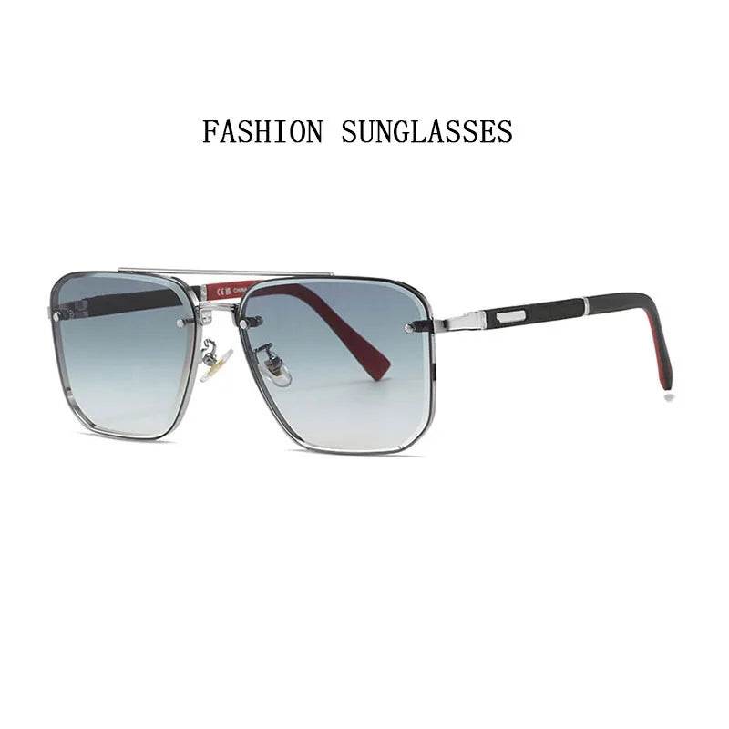 Trendy Square Sunglasses For Men New Vintage Sunglasses Oculos Glasses - ROYAL EQUIPS
