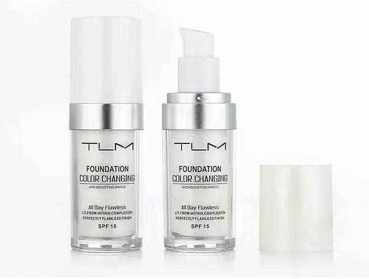 TLM Color Changing Liquid Foundation - 30ML, Full Cover, Long-Lasting - ROYAL EQUIPS