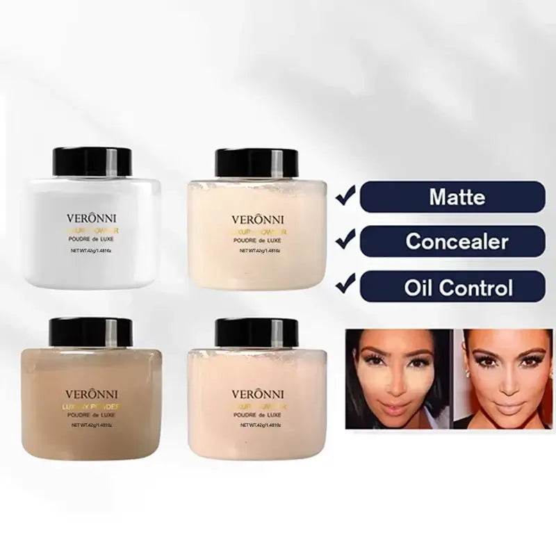 Luxury Banana Loose Setting Powder - Oil-Control Face Powder (6 Shades) - ROYAL EQUIPS