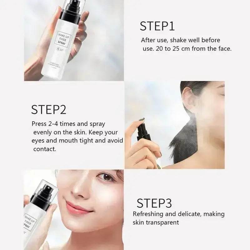100ml Make-up Setting Fixer Moisturizing Long Lasting Foundation Spray - ROYAL EQUIPS