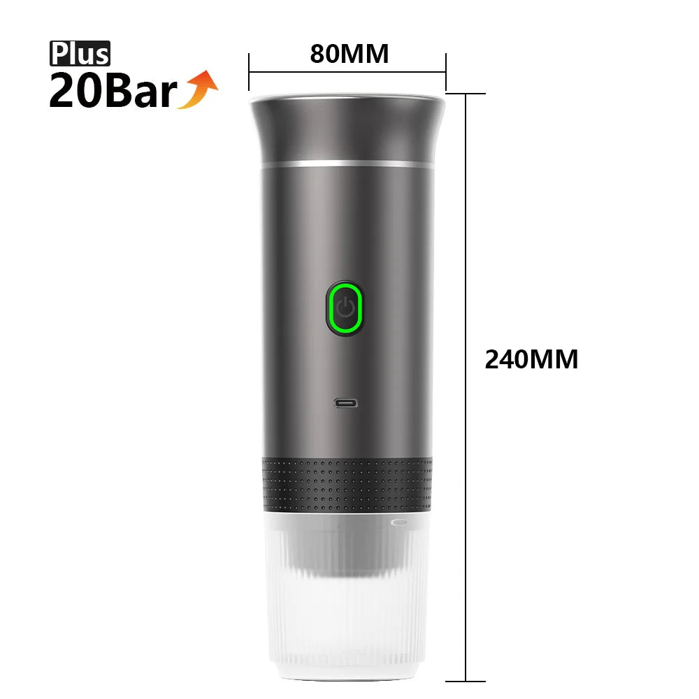 BrewGo Pro: Espresso überall und jederzeit!