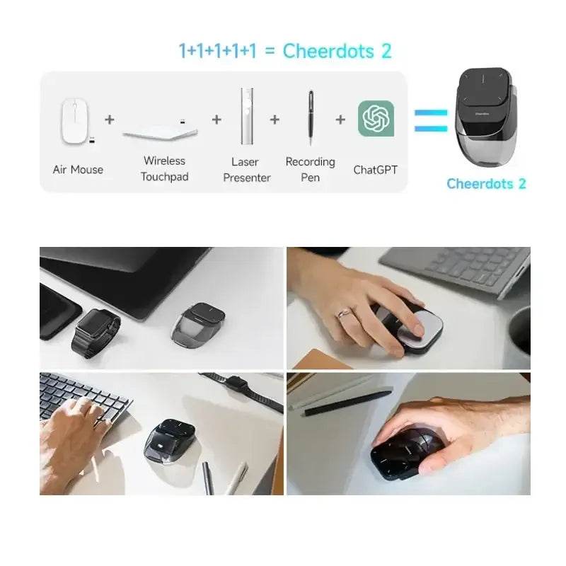 TouchVoice AI Mouse – Smart Control, Easy Recording 2025 Wireless And VoiceControle - ROYAL EQUIPS