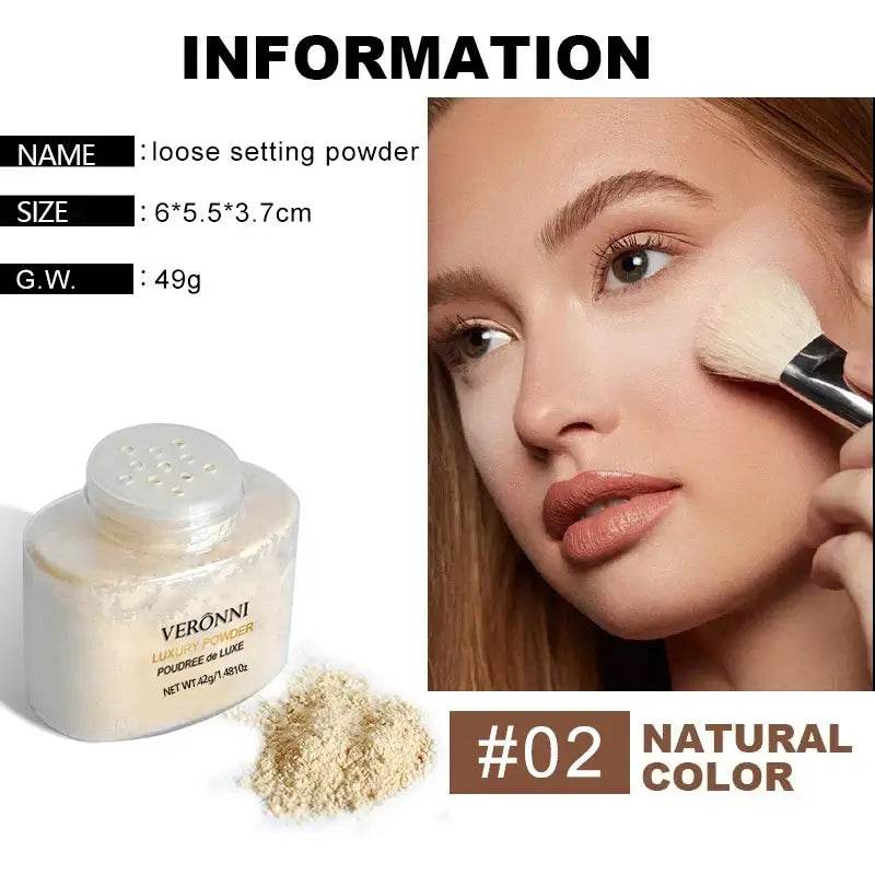 Luxury Banana Loose Setting Powder - Oil-Control Face Powder (6 Shades) - ROYAL EQUIPS