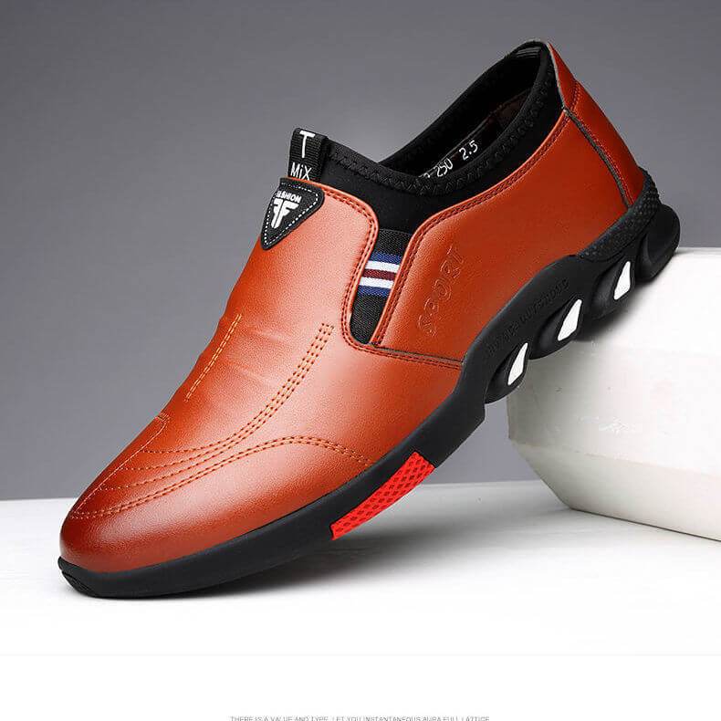 Leather Shoes Mens Leather Spring New Mens Business - ROYAL EQUIPS