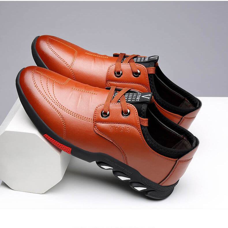Leather Shoes Mens Leather Spring New Mens Business - ROYAL EQUIPS