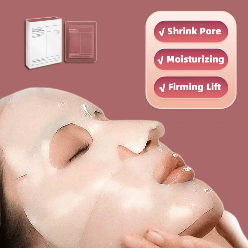 Face Mask Shrink Pore Moisturizing Refreshing Brightening Firming Lift Nourish Skin Care Deep Hydration Moisturizer - ROYAL EQUIPS