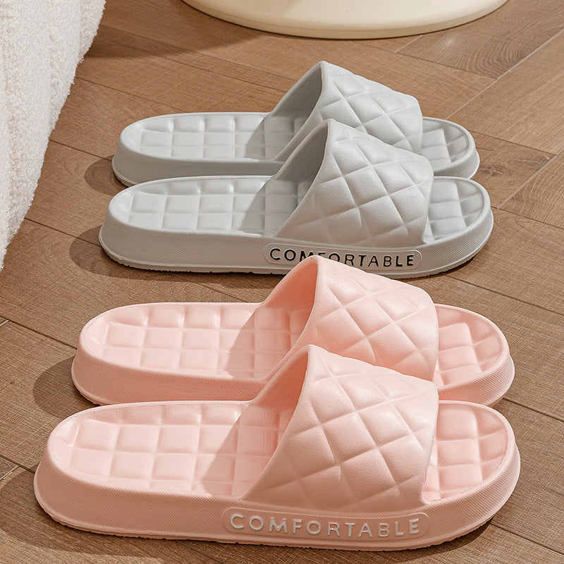 Unisex Quilted EVA Slide Slippers