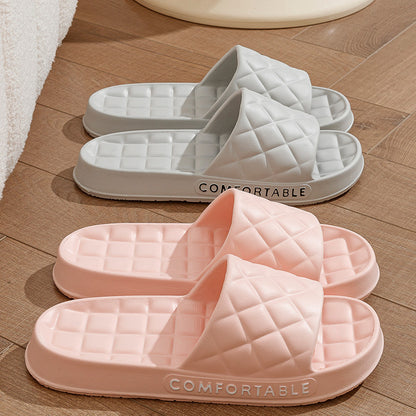 Unisex Quilted EVA Slide Slippers