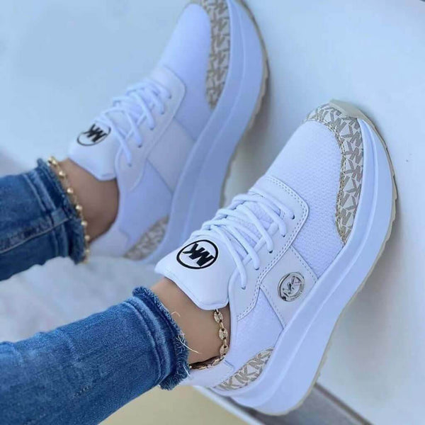 Lightweight Sneakers Lace-Up for Comfort & Style
