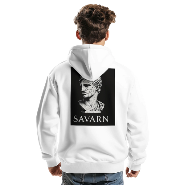 Premium Unisex Pullover Hoodie | JustHoods JH001  Arctic White
