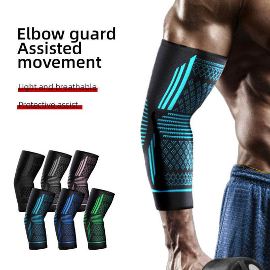 Four-Way Elastic Sports Elbow Protection – Breathable & Supportive - ROYAL EQUIPS