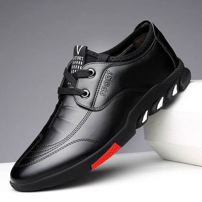 Leather Shoes Mens Leather Spring New Mens Business - ROYAL EQUIPS