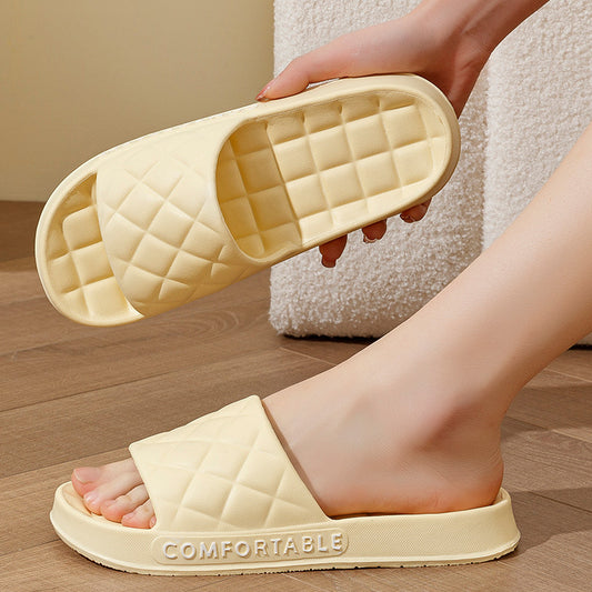 Unisex Quilted EVA Slide Slippers