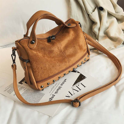 High-Quality Big Casual Tote Female Shoulder Bag Soft Bolsas - ROYAL EQUIPS