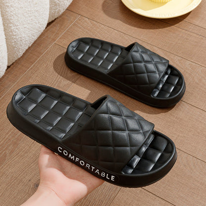 Unisex Quilted EVA Slide Slippers