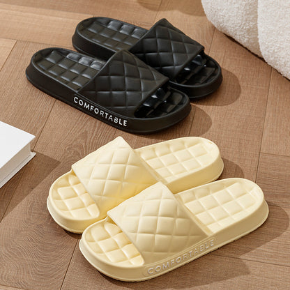 Unisex Quilted EVA Slide Slippers