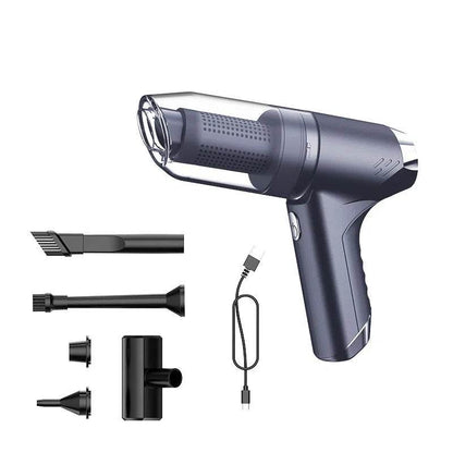 Wireless car vacuum cleaner small handheld blowing and suction dual-use with super large suction power for locomotives - ROYAL EQUIPS