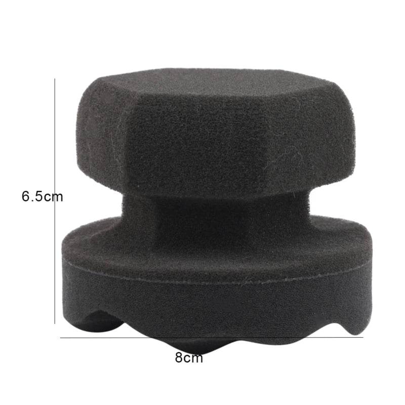 Car Wash Sponge Detailing Auto Care Maintenance Wax Foam Polishing Pad - ROYAL EQUIPS