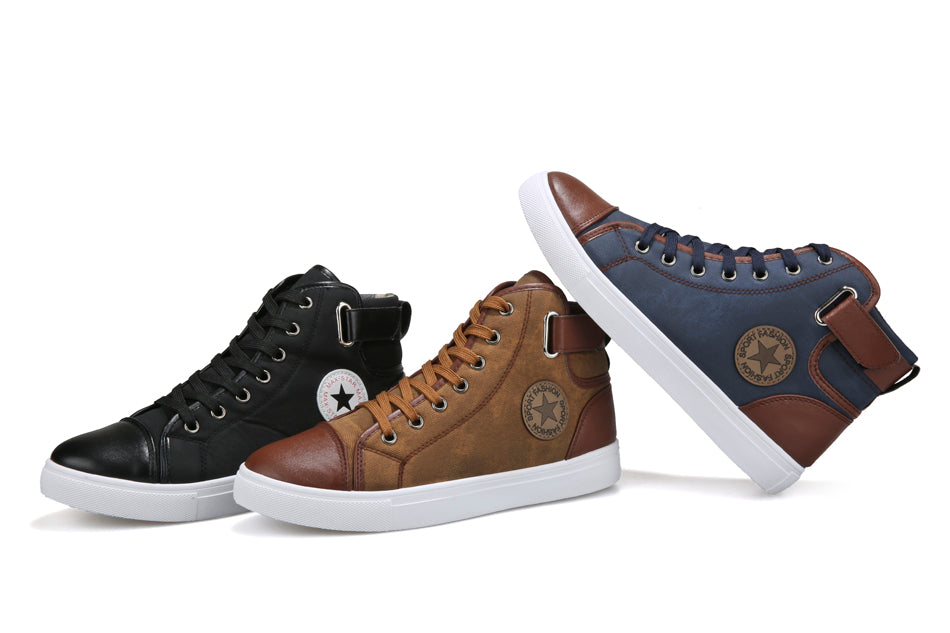 Youth Style Maten Boot Leather Sneakers Oxford