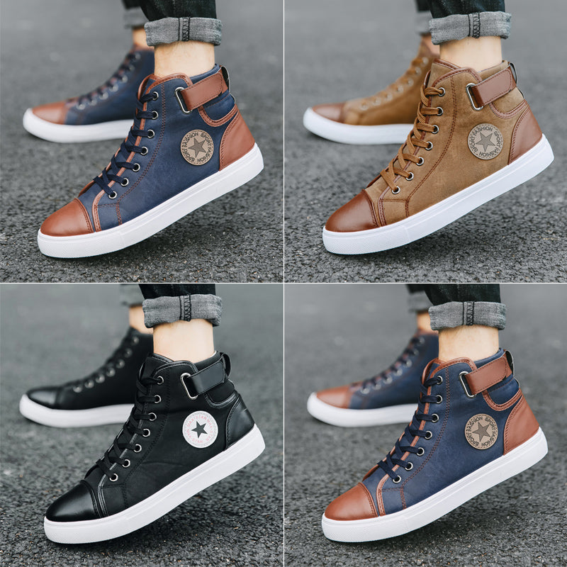 Youth Style Maten Boot Leather Sneakers Oxford