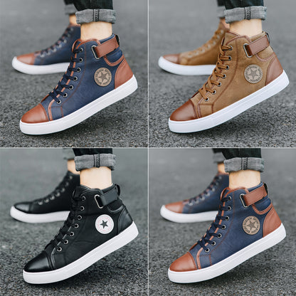 Youth Style Maten Boot Leather Sneakers Oxford