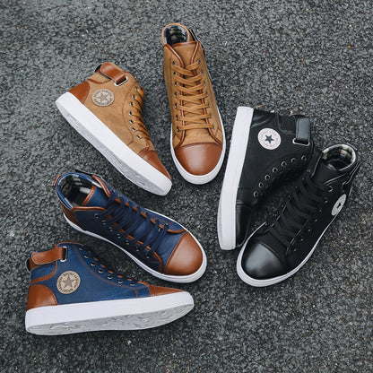 Youth Style Maten Boot Leather Sneakers Oxford
