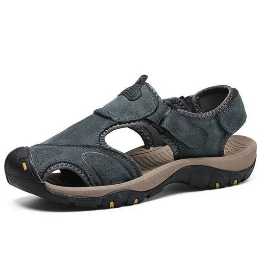 New Summer Outdoor Genuine Leather Non-slip Sandals - ROYAL EQUIPS