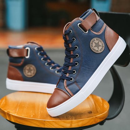 Youth Style Maten Boot Leather Sneakers Oxford