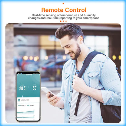 Smart Climate Sensor: WiFi Thermometer & Humidity Monitor