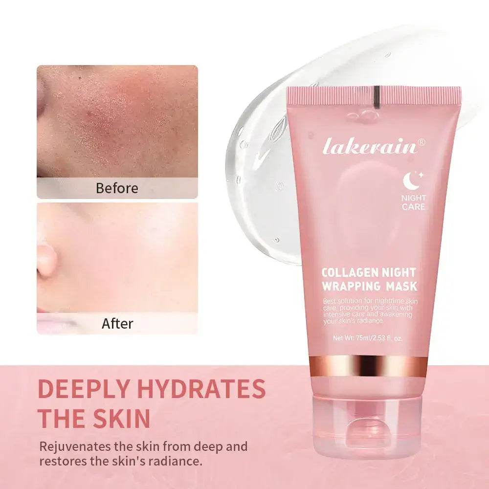 Collagen Overnight Wrapping Peel Off Facial Mask 75ml - ROYAL EQUIPS