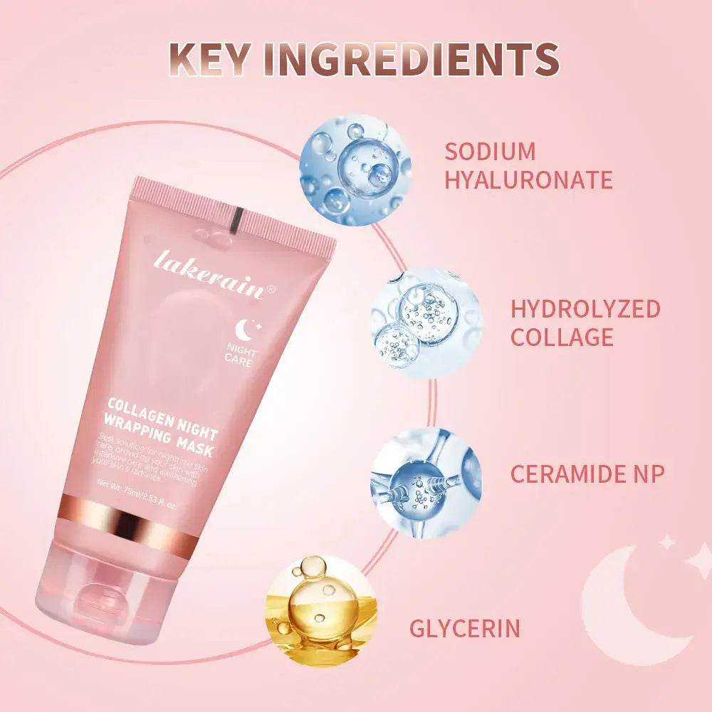 Collagen Overnight Wrapping Peel Off Facial Mask 75ml - ROYAL EQUIPS