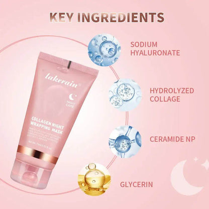Collagen Overnight Wrapping Peel Off Facial Mask 75ml - ROYAL EQUIPS