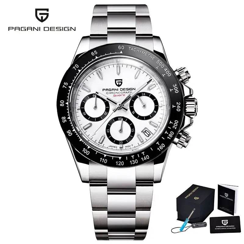 Men's Quartz Business Watch - Luxury Top Brand Chronograph VK63 - ROYAL EQUIPS