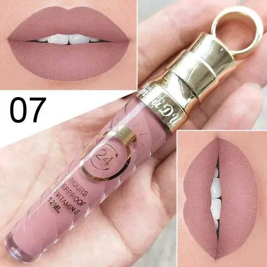 Velvet Matte Liquid Lipstick - Waterproof & Long-Lasting Lip Tint - ROYAL EQUIPS