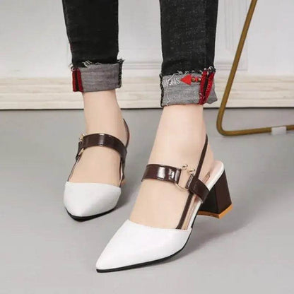 Pointy Sandals Plus Size Women's High Heels - ROYAL EQUIPS