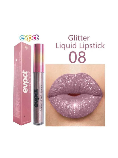 Diamond Shine Waterproof Glitter Lip Gloss - 18 Colors - ROYAL EQUIPS