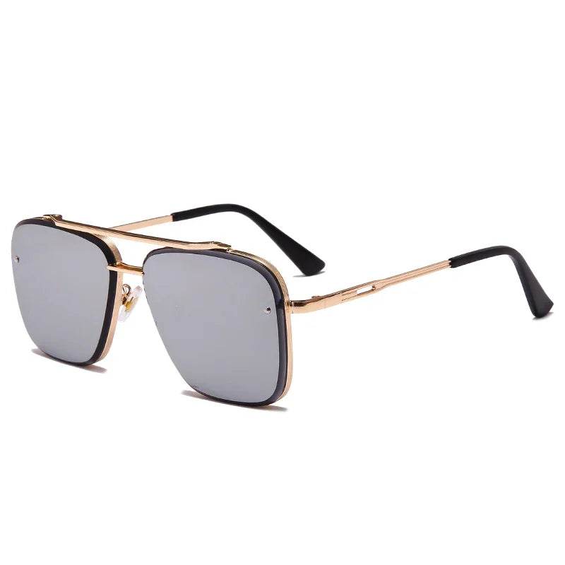 Classic Square Cool Male&Female Vintage Brand Design Metal Sun Glasses - ROYAL EQUIPS