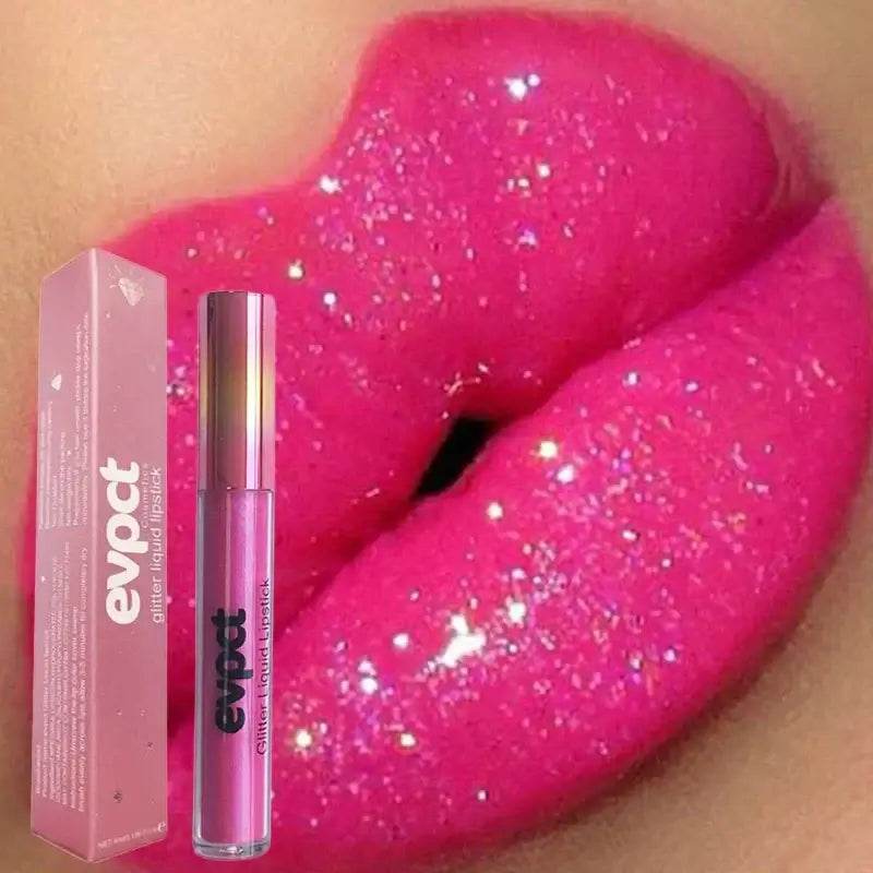 Diamond Shine Waterproof Glitter Lip Gloss - 18 Colors - ROYAL EQUIPS