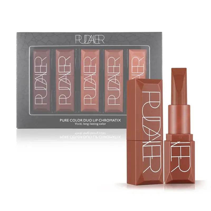 Velvet Kiss Matte Lipstick Set - 5 Pcs Box - ROYAL EQUIPS